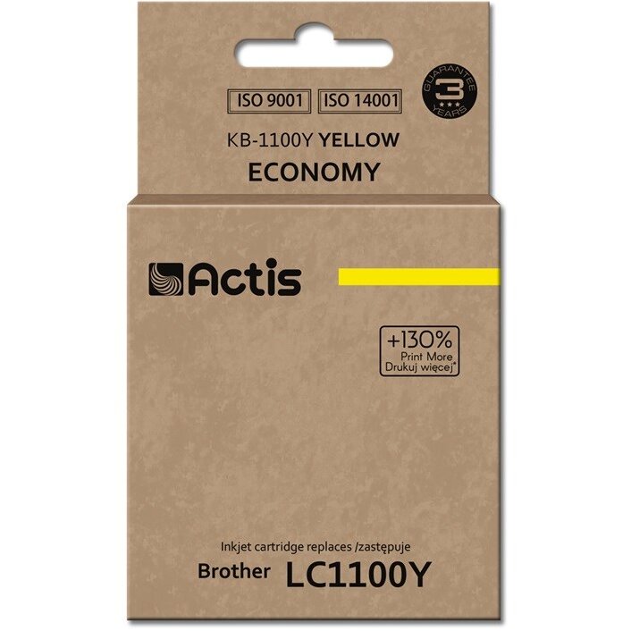 Consumabil KB-1100Y Brother LC1100Y/980Y Standard 19ml Yellow