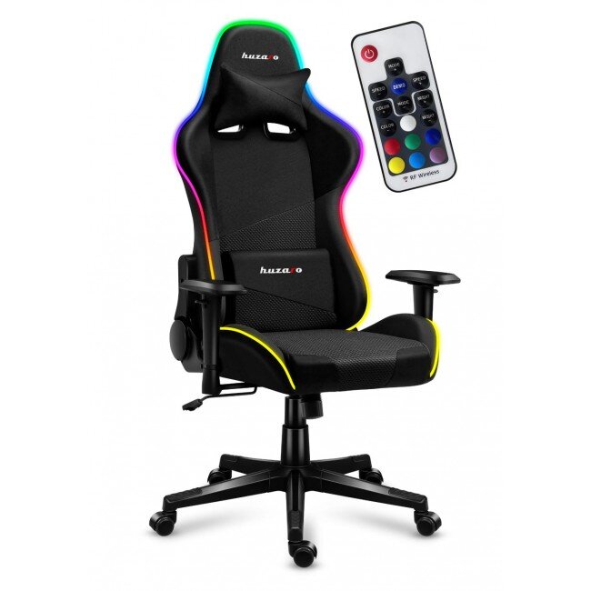 Scaun Gaming Force 6.2 Mesh RGB Negru