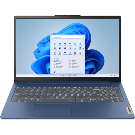 Laptop Lenovo Ideapad Slim 3 FHD 15.6 inch AMD Ryzen 5 7530U 16GB 512GB SSD Windows 11 Home Abyss Blue