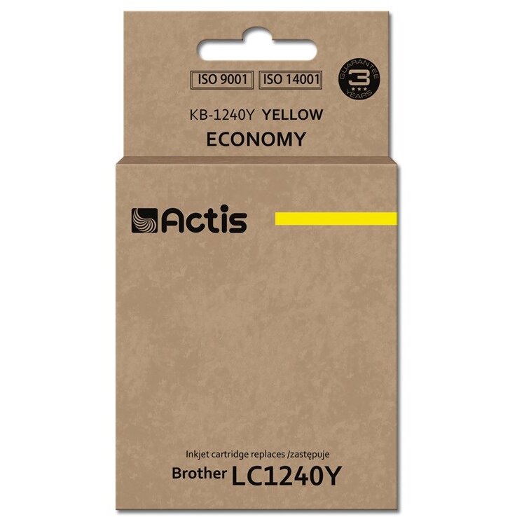 Consumabil KB-1240Y  Brother LC1240Y/LC1220Y Standard 19ml Yellow