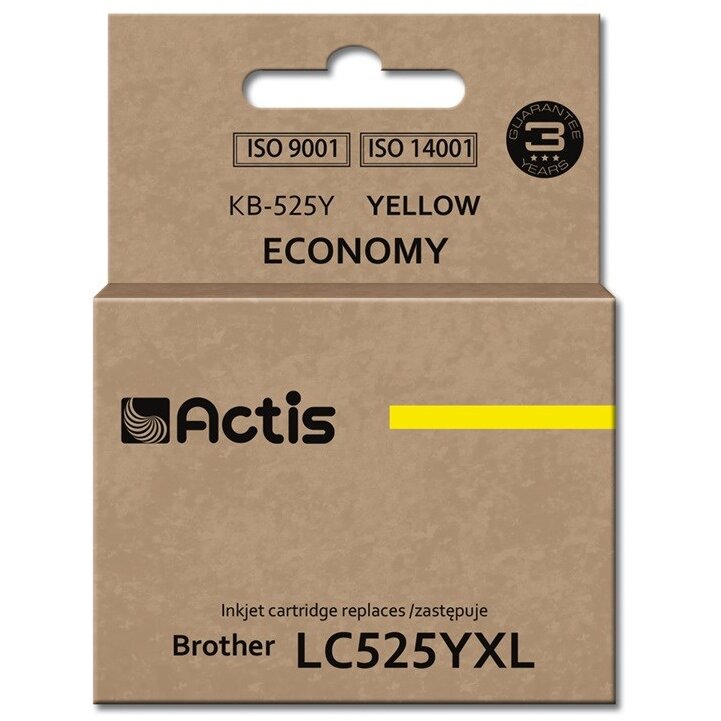 Consumabil KB-525 Brother LC-525Y Standard 15ml Yellow