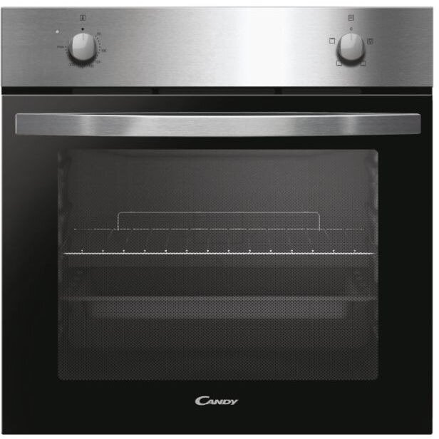 Cuptor Electric Incorporabil Candy FIDCP X200 Clasa A 70 Litri 3 Funcții Grill Autocurățare Aquactiva Argintiu