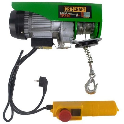 Troliu Electric ProCraft Palan TP250 510W Kit Montare Max250kg