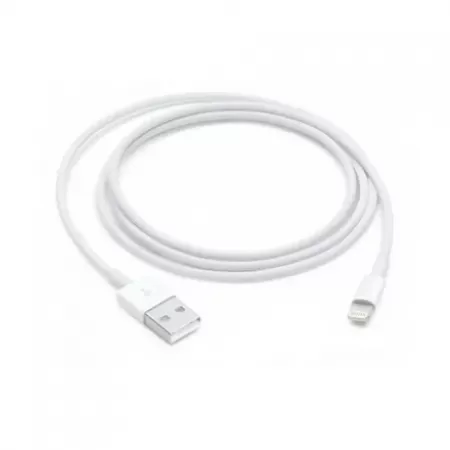 Cablu Apple Date compatibil cu  Quick Charge Lightning la USB Bulk Alb