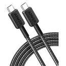 322 USB-C la USB-C 60W 1.8 Metri Negru