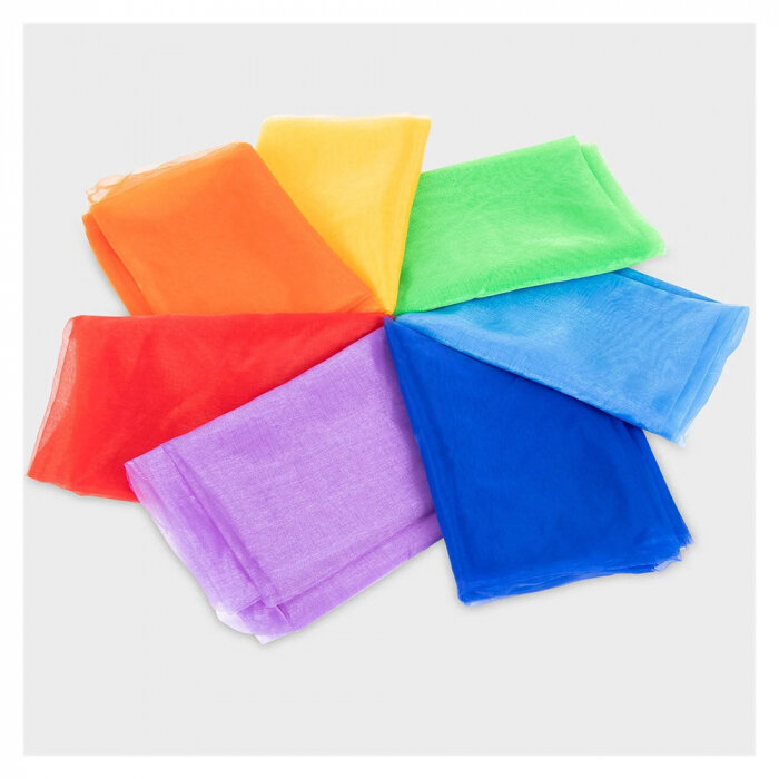 Set Rainbow Organza