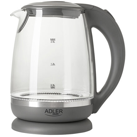 Fierbator de Apa 2l 2200W Transparent/Gri