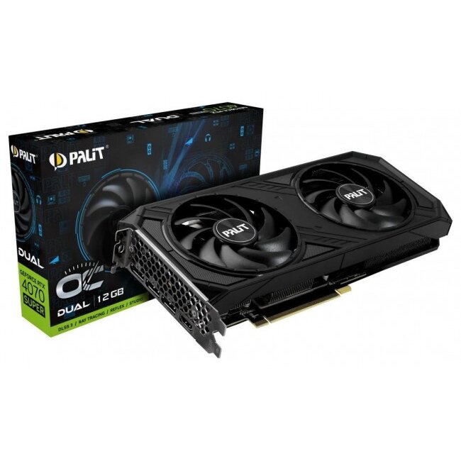 Placa Video GeForce RTX 4070 SUPER Dual OC 12GB GDDR6X DLSS 3