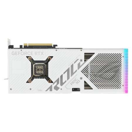 Placa Video ASUS GeForce RTX 4080 SUPER ROG STRIX OC WHITE 16GB DLSS 3
