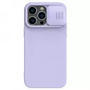 CamShield Silky Magnetic Silikonovy Kryt pro Apple iPhone 14 Pro Purple