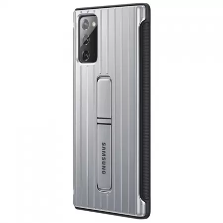 Husa Samsung Cover Hard Standing  pentru  Galaxy Note 20  Silver