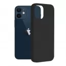 Cover Silicon Slim Mat pentru iPhone 13 mini Negru