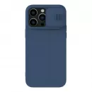 Cover  Silky Silicone Magsafe pentru iPhone 14 Pro Albastru