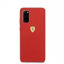 Husa Ferrari Cover  SF Silicone pentru Samsung Galaxy S20 Rosu