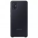 Cover Silicone  pentru  Galaxy A51 Negru