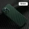 Husa Contakt Cover Hard Carbon Fiber pentru iPhone 12 Pro Verde