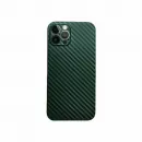 Cover Hard Carbon Fiber pentru iPhone 14 Plus Verde