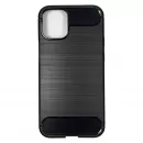 Cover Silicon Carbon pentru iPhone 12 Mini Bulk Negru