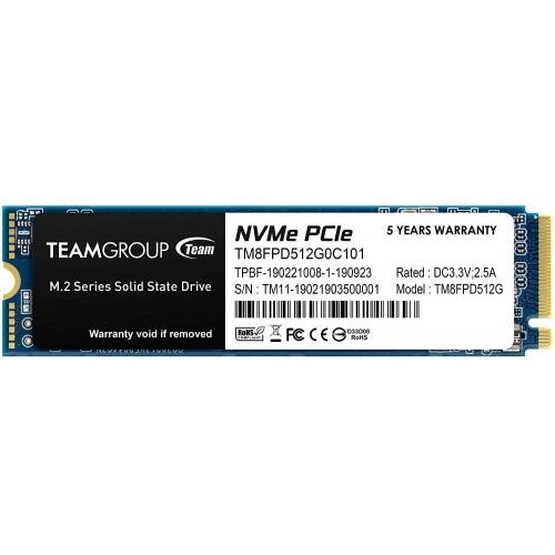 SSD TeamGroup MP33 Pro 2TB, PCIe Gen3 x4, M.2 - imagine 2