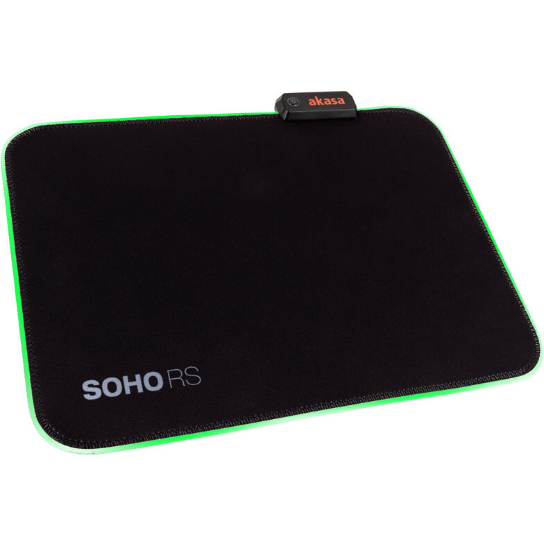 Mousepad Soho RS RGB Negru