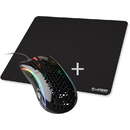 Model D Gaming + Mousepad XL Negru