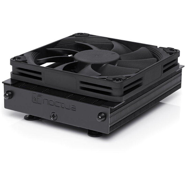 Cooler CPU Noctua NH-L9a-AM4 Chromax.Black - imagine 2