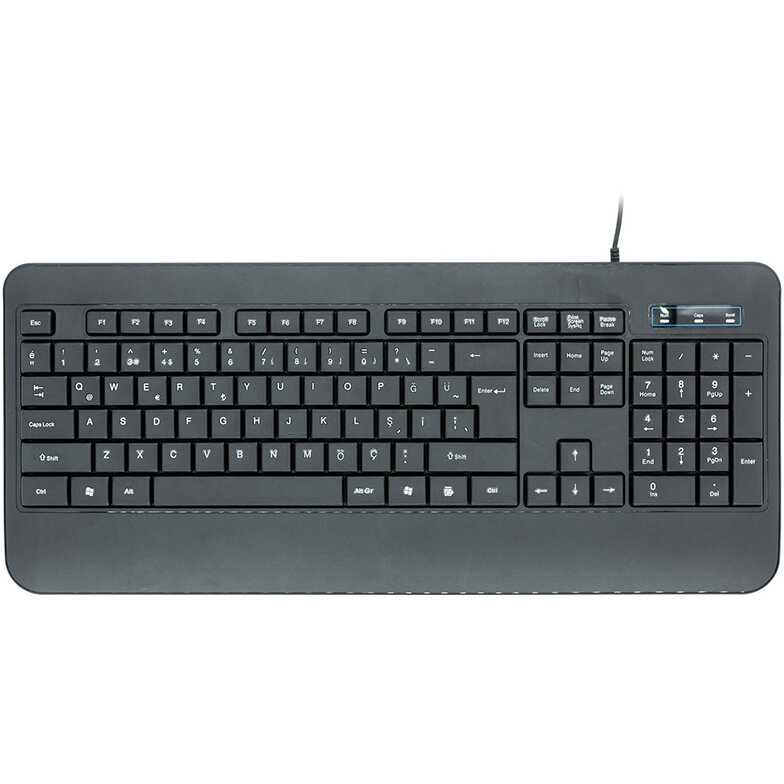 Tastatura Mecanica K110 cu Fir Negru