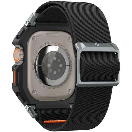 Accesoriu smartwatch Spigen Lite Fit Pro compatibila cu Apple Watch Ultra/Ultra 2 49mm Matte Black