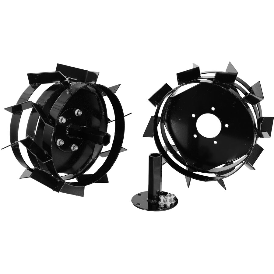 Set 2 roti metalice 350x6 cu manicot 23mm