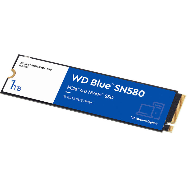 SSD Black SN580 NVMe M.2  PCIe 4.0 M.2 Typ 2280 - 1TB