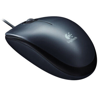 Mouse Optic cu Fir M90 USB 1000PDI Negru/Gri