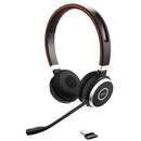 On-Ear Headset Evolve 65 SE UC Duo Stand Negru
