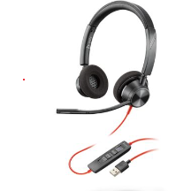 Casti Blackwire 3320-M Stereo Negru