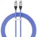 Coolplay USB-C la USB-C 100W 1m Albastru