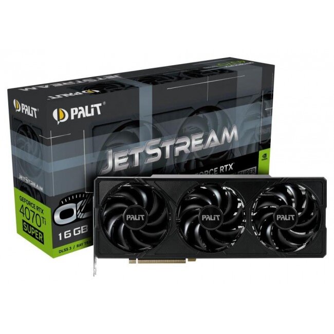Placa Video GeForce RTX 4070 Ti SUPER JetStream OC 16GB GDDR6X DLSS 3