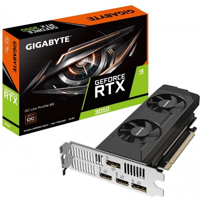 Placa Video GeForce RTX 3050 6GB Low Profile