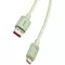 Cablu Date/Incarcare Baseus Habitat Series Incarcare rapida USB la USB-C 100W 2m Verde
