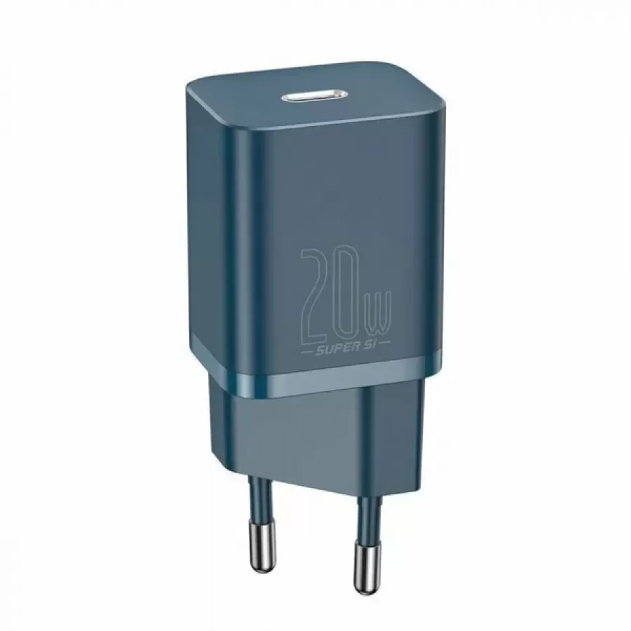 Incarcator Baseus Rapid Super Și 1x USB-C 20W Albastru