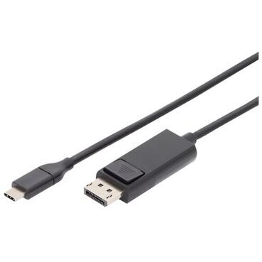 Adaptor Digitus S DisplayPort - USB-C 2m