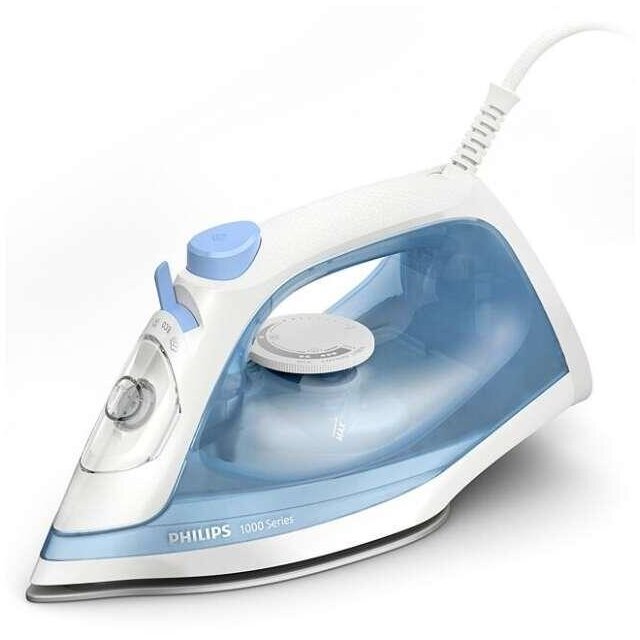 Fier De Calcat Cu Abur 2000 W 90g Abur Rezervor 250ml Alb/Albastru