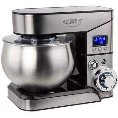 Mixer cu Bol CR 4223 5L 6 Viteze Functie Pulse 2000W Argintiu