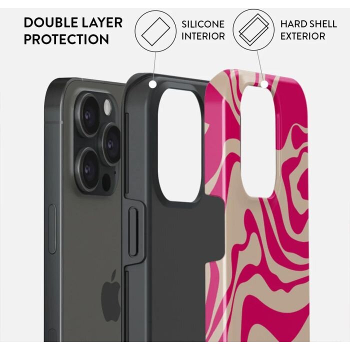 Husa Burga Dual Layer Siren pentru iPhone 15 Pro — imaginea 2
