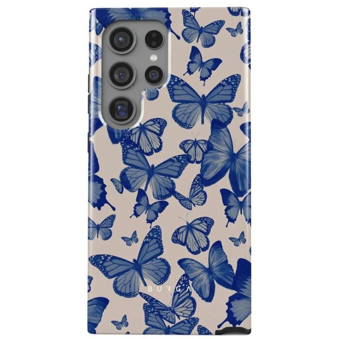 Husa Burga Dual Layer Butterfly Effect pentru Samsung Galaxy S24 Ultra