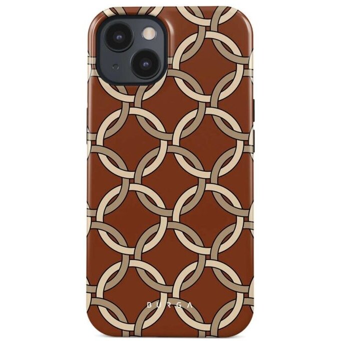 Husa Burga Dual Layer Heritage pentru iPhone 15