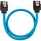 Cablu Corsair SATA - SATA 30cm Blue