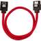 Cablu Corsair SATA - SATA 30cm Red