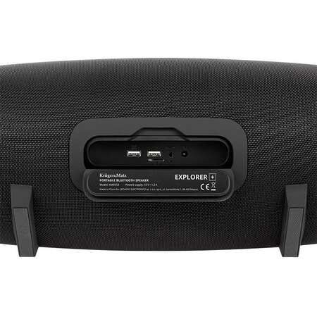 Boxa Portabila Wireless Kruger&Matz Explorer+ Bluetooth Usb Rezistenta La Apa Negru