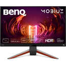 Monitor LED Gaming BenQ Mobiuz EX270QM 27 inch IPS QHD IPS 240Hz Grey