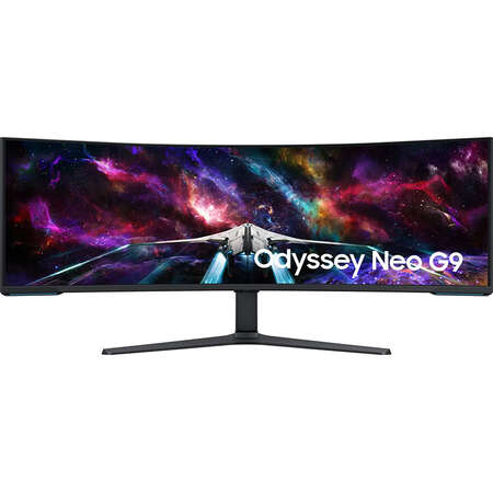 Monitor LED Gaming Curbat Samsung Odyssey Neo G9 G95NC LS57CG952NUXEN 57 inch VA 1ms 240Hz Black