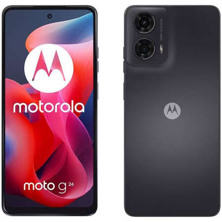 Telefon mobil Motorola Moto G24 128GB 4GB RAM NFC Dual SIM 4G Matte Charcoal